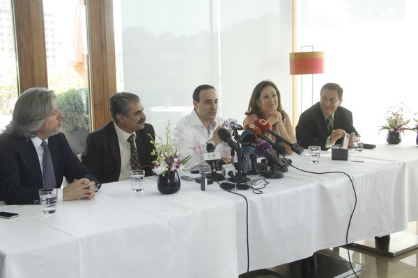 SABER ROUBA3I press conference (Baalback Festival 2012 )